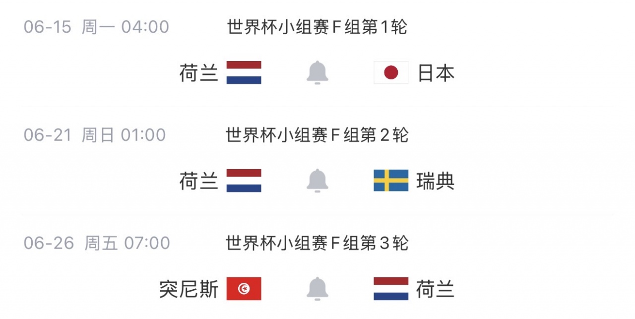 廷伯腹股沟伤势未愈无缘世界杯 荷兰补招海特勒伊达
